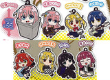 Deformed Rubber! Bocchi the Rock! keychain [All 8 type set(Full Complete)]