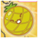 Suika Game rubber mascot [3.Pineapple]