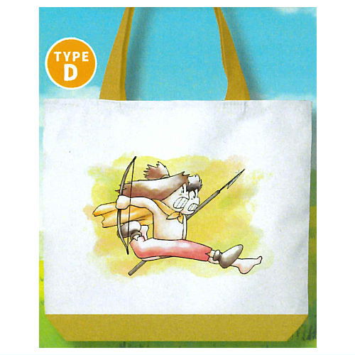 Future Boy Conan Desktop Robonoid Tote Bag with Zipper [4.TYPE D]
