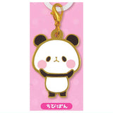 Mochi mochi panda metal charm marker [3.Chibipan]
