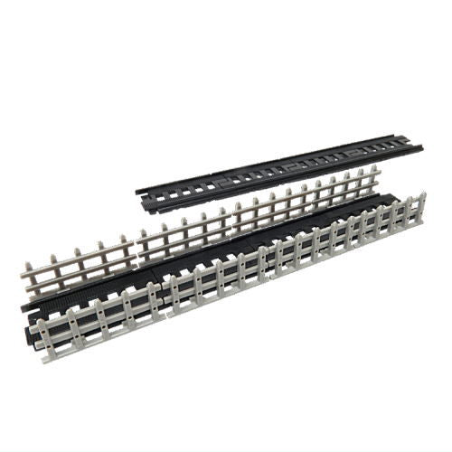 Mini Motor Train Part.6 E3 Series Tsubasa & Rail Star [11.Structure: 8 straight fences (with 8 straight rails)]