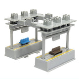 Mini Motor Train Part.6 E3 Series Tsubasa & Rail Star [16.Structure: 3-D platform]