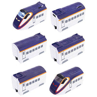 Mini Motor Train Part.6 E3 Series Tsubasa & Rail Star [Yamagata Shinkansen E3 series 2000 series Tsubasa 6 types set (1.2.3.4.5.6)]