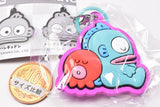 Hangyodon Mejirushi Rubber Charm [4.Purple]