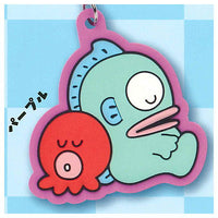 Hangyodon Mejirushi Rubber Charm [4.Purple]
