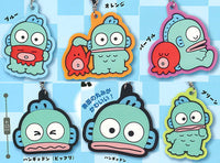 Hangyodon Mejirushi Rubber Charm [All 6 type set(Full Complete)]