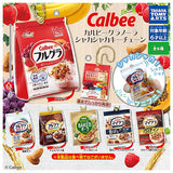 Calbee Granola Shakashaka Keychain [All 6 type set(Full Complete)]