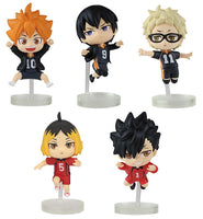 Haikyu!! Pyonkore Figure Karasuno High School VS Nekoma High School [All 5 type set(Full Complete)]