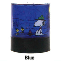 SNOOPY Beagle Scout Stained Glass Light [1.Blue]