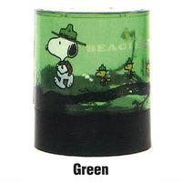 SNOOPY Beagle Scout Stained Glass Light [2.Green]