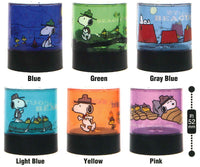 SNOOPY Beagle Scout Stained Glass Light [All 6 type set(Full Complete)]