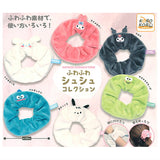 Sanrio Characters Fuwafuwa Scrunchie Collection [All 6 type set(Full Complete)]