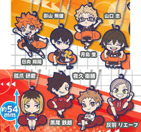 Haikyu!! Charabanchoukou Rubber mascot [All 8 type set(Full Complete)]