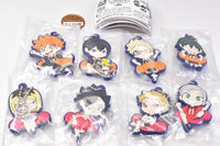 Haikyu!! Charabanchoukou Rubber mascot [All 8 type set(Full Complete)]