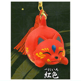 Fox bell with netsuke strap [2.Beniiro]