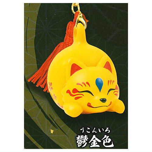 Fox bell with netsuke strap [4.Ukoniro]