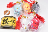 Fox bell with netsuke strap [All 5 type set(Full Complete)]