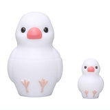 Sparrow matryoshka [2.White sparrow (medium & small)]