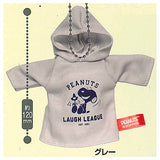 PEANUTS SNOOPY Snoopy hoodie key chain [4.Gray]