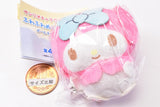 Sanrio Characters Fuwafuwa stuffed toy Ball Chain [2.My Melody]