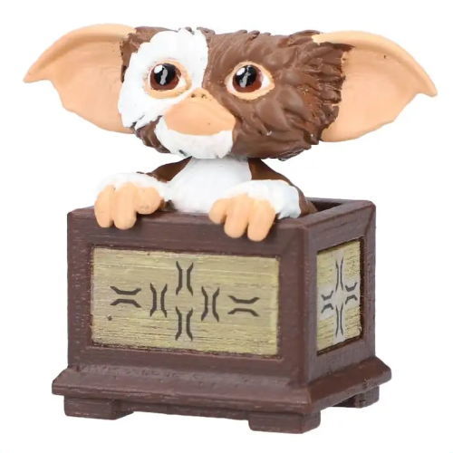 Shaky! gremlin bubble head doll [2.in a Wooden Box]