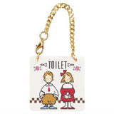 Sanrio Characters Door Plate Style Charm [1.The Vaudeville Duo]