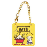 Sanrio Characters Door Plate Style Charm [6.Patty & Jimmy]