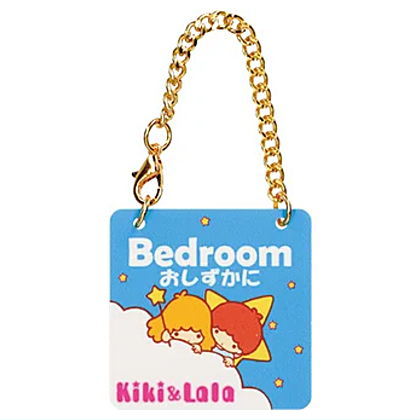 Sanrio Characters Door Plate Style Charm [7.Little twin stars]