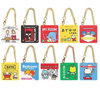 Sanrio Characters Door Plate Style Charm [All 10 type set(Full Complete)]