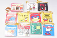 Sanrio Characters Door Plate Style Charm [All 10 type set(Full Complete)]