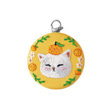 mofusand embroidery charm [10.Design D Lobster clasp ver.]