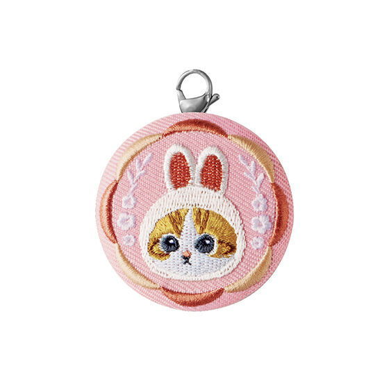 mofusand embroidery charm [11.Design E Lobster clasp ver.]