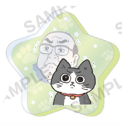 Nekonitenseishitaojisan Jewel Acrylic Strap [2.Purupuru]