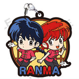 Ranma 1/2 Capsule Rubber Strap Art [1.Ranma & Ranma]