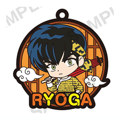 Ranma 1/2 Capsule Rubber Strap Art [5.Ryoga]