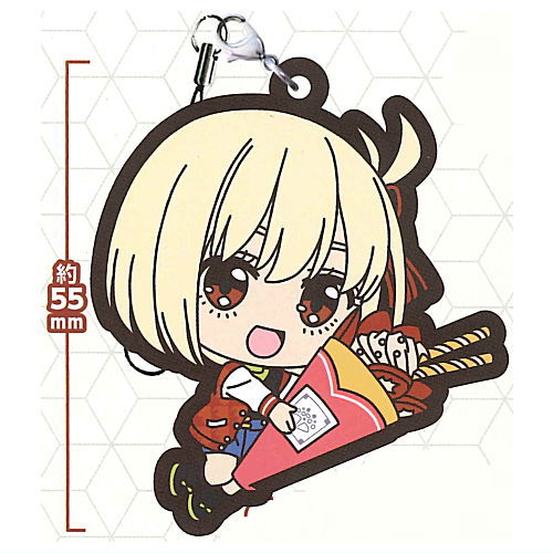 Lycoris Recoil Mugyumini Capsule Rubber Strap [1.Chisato Nishikigi A]