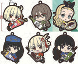 Lycoris Recoil Mugyumini Capsule Rubber Strap [All 6 type set(Full Complete)]