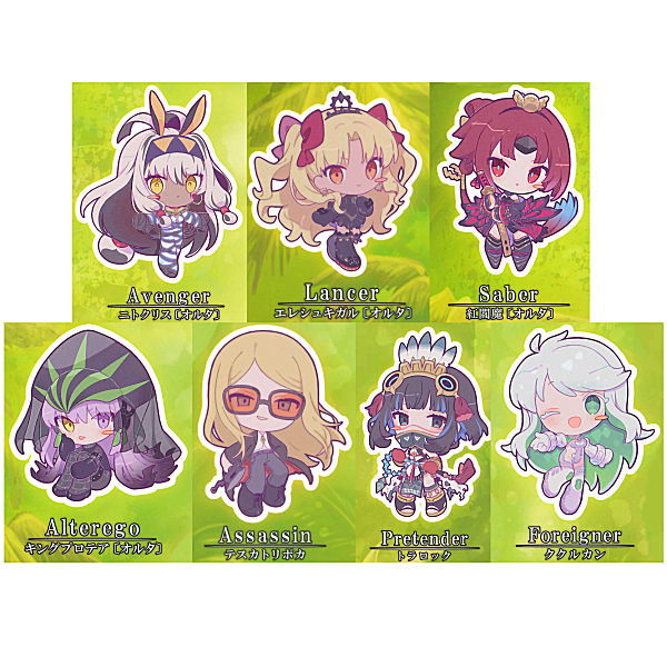 Fate/Grand Order Acrylic Keychain Vol.2 [Assorted 7 type set (1-7)]