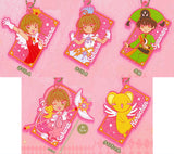 Cardcaptor Sakura Clear Card Rubber Ball Chain [All 5 type set(Full Complete)]