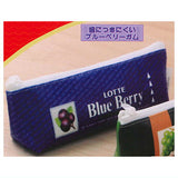 Lotte Gum Slim Pouch [1.Not Sticking to Teeth Gum Blueberry]