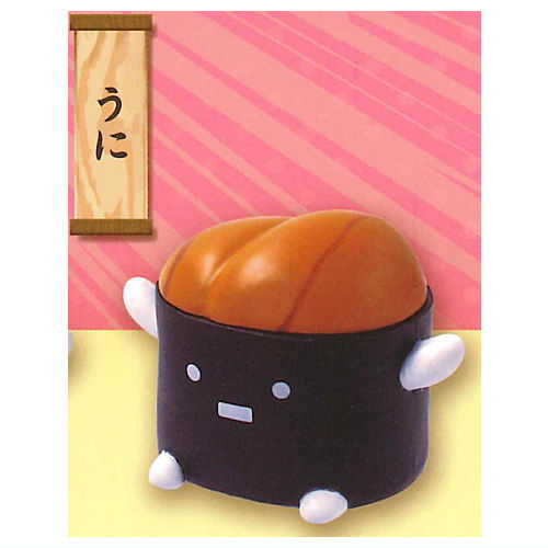 Kaitenzushi-kun figure mascot [5.Uni]