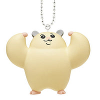 Mukimukino Ham-chan figure mascot [2.Mukimuki pose A]