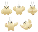 Mukimukino Ham-chan figure mascot [All 5 type set(Full Complete)]