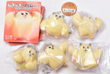 Mukimukino Ham-chan figure mascot [All 5 type set(Full Complete)]