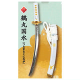 Die-cast Touken Mascot Part.9 Famous swords of the Heian period [3.Tsurumaru Kuninaga]