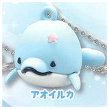 Miiruka Yuruiruka figure ball chain [2.Blue dolphin]