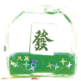 Mahjong tile water cube ball chain [1.Hatsu]