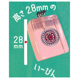 Heisei Pop Series Clear Mahjong Tile Mascot color [1.I-pin]