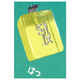 Heisei Pop Series Clear Mahjong Tile Mascot color [7.Hatsu]