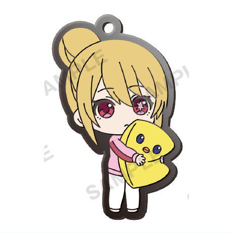 Oshi no Ko Pieyon ga Ippai Rubber Strap [3.Ruby]
